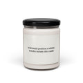 Bridesmaid position available scented soy candle